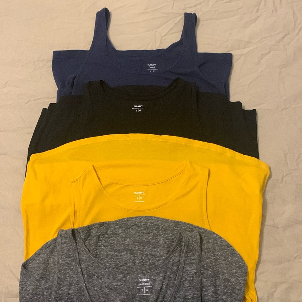 Old Navy Tank Style Shirts, new without tags